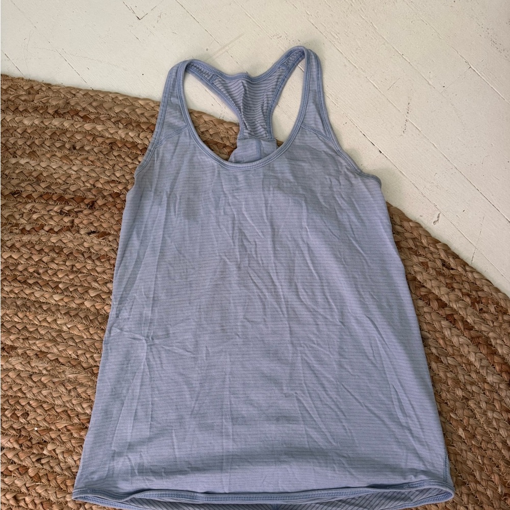 Women's Lululemon Light Blue Racerback Tank Top